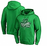 Men's Houston Texans Pro Line by Fanatics Branded St. Patrick's Day Paddy's Pride Pullover Hoodie Kelly Green FengYun,baseball caps,new era cap wholesale,wholesale hats